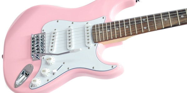Legend レジェンド LST-MINI KWPK Kawaii Pink ショートスケール ミニ・エレキギター 
