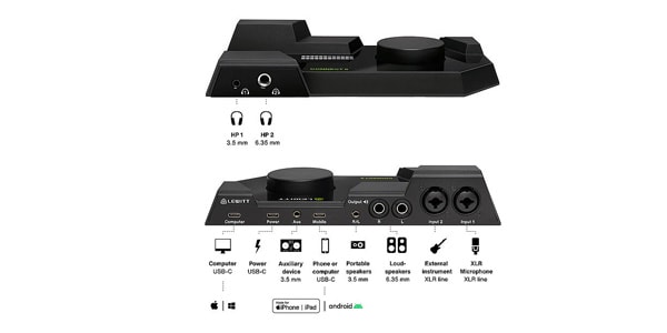 LEWITT / 	CONNECT 6 USB audio interface画像3