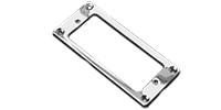 LINDY FRALIN MINI-HUMBUCKER SURROUNDS Polished Nickel (Single)