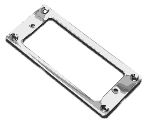 LINDY FRALIN/MINI-HUMBUCKER SURROUNDS Polished Nickel (Single)