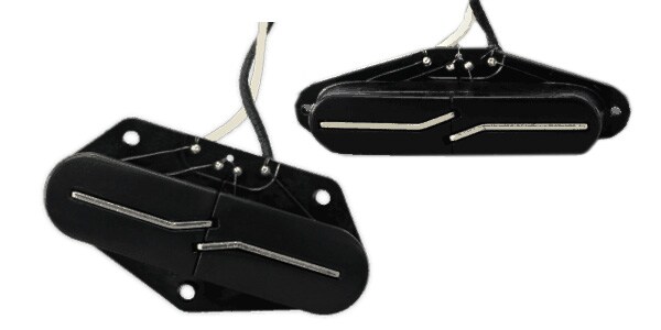 LINDY FRALIN/SPLIT BLADES TELE SET Blues Special Medium Radius Black