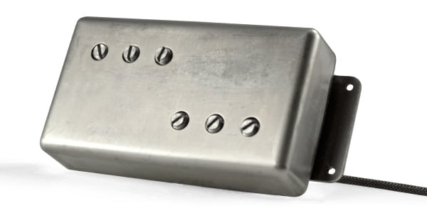 LINDY FRALIN WIDE RANGE HUMBUCKER Set Raw Nickel Cover