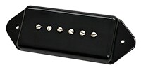 LINDY FRALIN Hum-Cancelling P90 Dogear Bridge Black