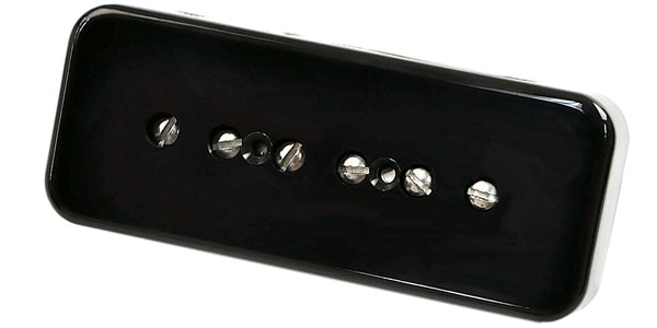 LINDY FRALIN/P-90 SOAPBAR NECK BLACK GIBSON Braided Shield