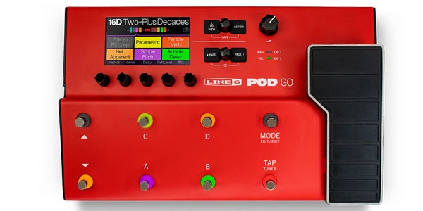 【美品】Line 6 ( ライン6 )  POD GO【キャリングケース付】