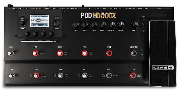 LINE6 POD HD500マルチエフェクター　アンプシミュレーター