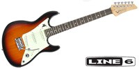 LINE6 JTV-69S 3-Tone Sunburst