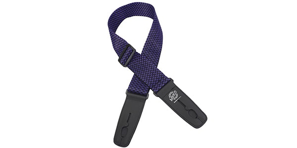 LOCK-IT GUITAR STRAPS ( ロックイットギターストラップ ) / LIS 010 P2-PRCHK (Purple/Black)