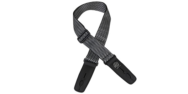 LOCK-IT GUITAR STRAPS ( ロックイットギターストラップ ) / LIS 009 P2-SLCHK (Silver/Black)