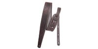 LM Products Premier Guitar Strap - Craftsman Leather　Chocolate