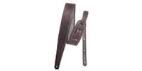 LM Products Premier Guitar Strap - Craftsman Leather　Chocolate