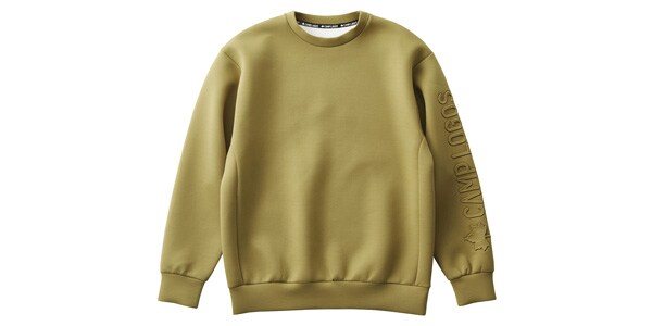 LOGOS / 	CAMP LOGOS Cardboard Knit Sweatshirt (Sand) M