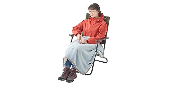 LOGOS / Blanket (Medium size), Gray画像4