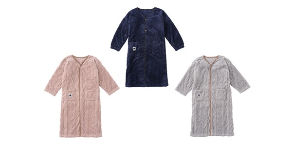 LOGOS / Wearable Blanket, Navy画像8