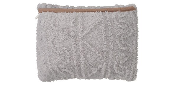 LOGOS / Wearable Blanket, Gray画像5