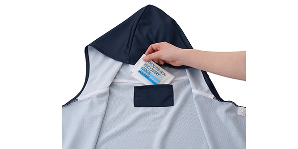 LOGOS / Cooler Poncho – Gray画像6