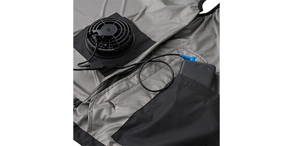LOGOS / Outdoor Electric Cool Fan Vest Olive L画像6
