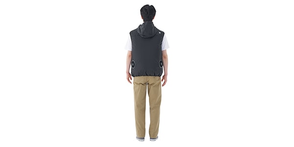 LOGOS / Outdoor Electric Cool Fan Vest Olive M画像17