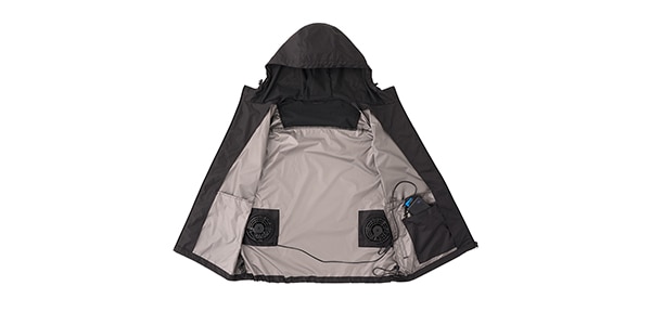 LOGOS / Outdoor Electric Cool Fan Vest Olive M画像3