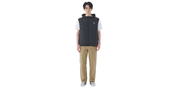 LOGOS / Outdoor Cool Fan Vest, Black, Size L画像16
