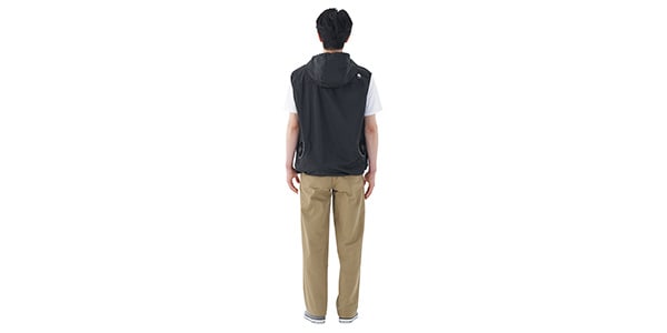 LOGOS / Outdoor Cool Fan Vest, Black, Size L画像19