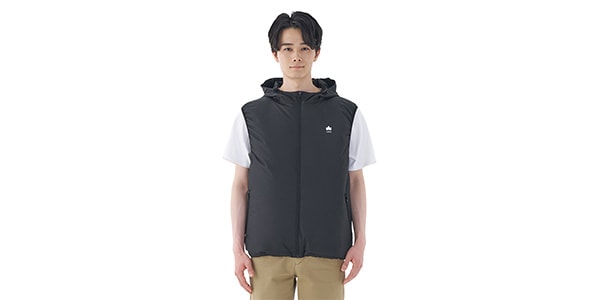 LOGOS / Outdoor Cool Fan Vest, Black, Size M画像11