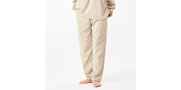 LOGOS / LOGOS by LIPNER リカバリーパンツ　ベージュ　S