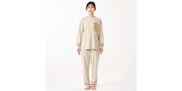 LOGOS / LOGOS by LIPNER リカバリープルオーバー　ベージュ　S画像6