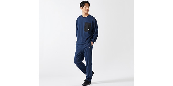 LOGOS ( ロゴス )  / LOGOS by LIPNER リカバリープルオーバー　ブラック　XL画像6