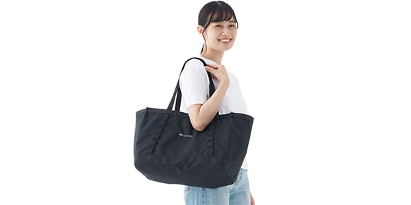 LOGOS / LOGOS DryCore トートバッグ ネイビー画像5