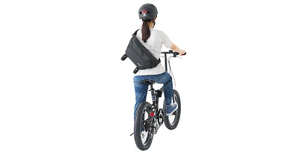 LOGOS / Messenger Luggage Bag-BE Black画像9