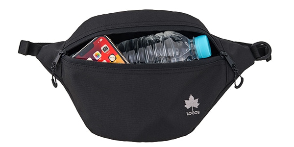 LOGOS / Waist Pouch Black画像3