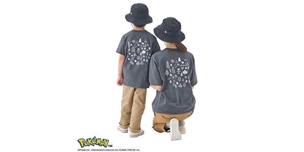 LOGOS ( ロゴス )  / ポケモン Tシャツ チャコール XL画像7