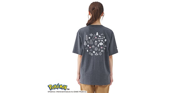 LOGOS ( ロゴス )  / ポケモン Tシャツ チャコール S画像3