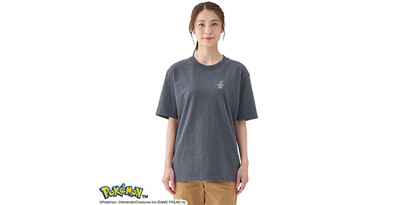 LOGOS ( ロゴス )  / ポケモン Tシャツ チャコール XS画像4