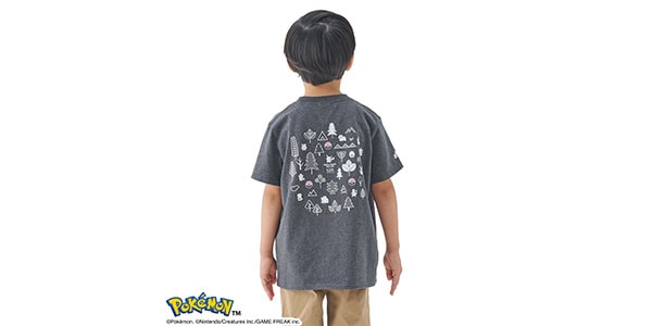 LOGOS ( ロゴス )  / ポケモン KIDS Tシャツ ホワイト 110画像3