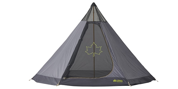 Amazon | ロゴス(LOGOS) LOGOS ナバホ Tepee300&ブリッジヘキサタープセット-BB 71908000 テント ファミリー  タープテント 難燃 | ロゴス(LOGOS) | タープ