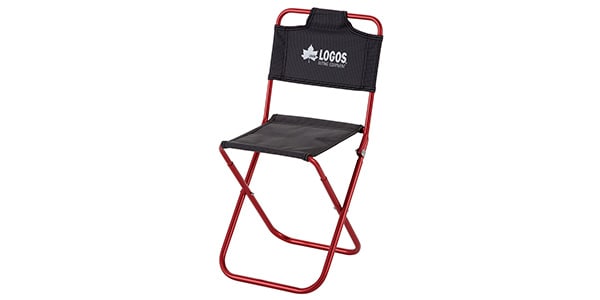 LOGOS / 7075 Trek Chair with Backrest – Red