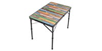 LOGOS / Old Wooden round wash dining table 9060