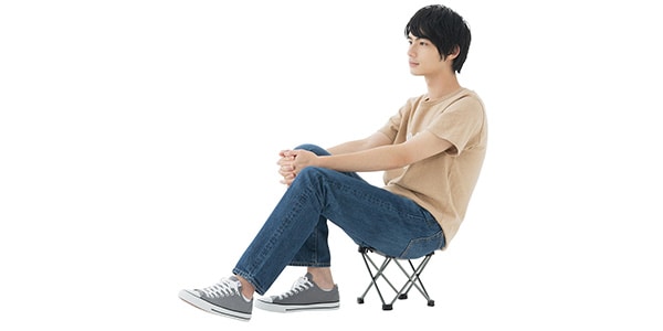 LOGOS ( ロゴス )  / 7075 キュービックチェア グレー画像3