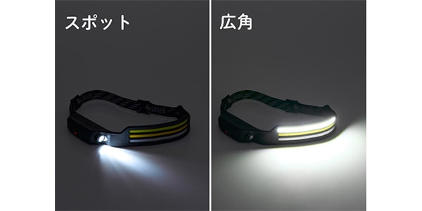 LOGOS / 野電 ノンタッチヘッドバンドライト・USB画像20