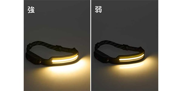LOGOS / 野電 ノンタッチヘッドバンドライト・USB画像21