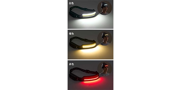 LOGOS / 野電 ノンタッチヘッドバンドライト・USB画像22