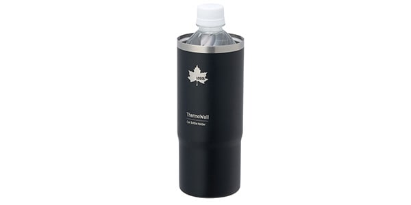LOGOS ( ロゴス )  / ThermoWall 真空断熱 カーボトルホルダー　ブラック画像4