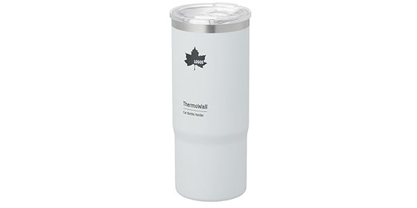 LOGOS / ThermoWall 真空断熱 カーボトルホルダー　アイスグレー