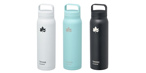 LOGOS / ThermoWall Vacuum Insulated Carry Bottle 500ml Ash Blue画像2