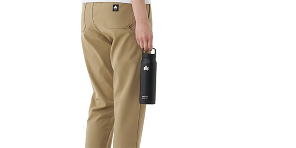 LOGOS / ThermoWall Vacuum Insulated Carry Bottle 500ml Ash Blue画像4