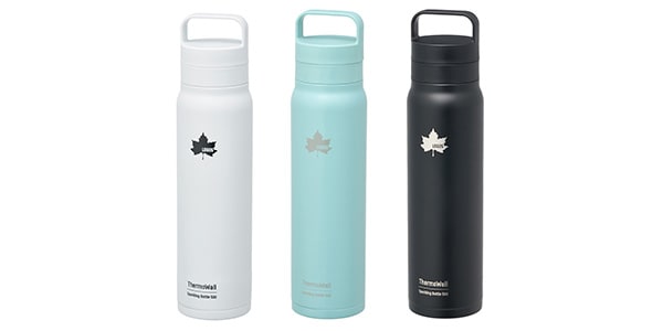 LOGOS / ThermoWall Vacuum Insulated Carbonated Bottle 500ml Ice Gray画像2