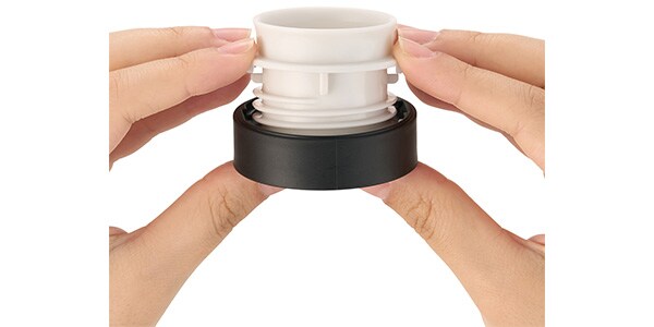 LOGOS / ThermoWall Vacuum Insulated Carbonated Bottle 500ml Ice Gray画像5