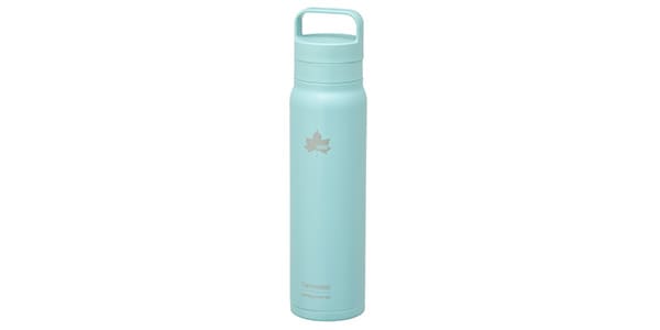 LOGOS / ThermoWall 真空断熱 炭酸対応ボトル 500　アッシュブルー